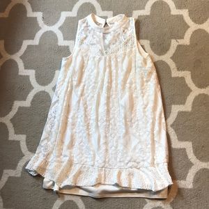 Cream xhilaration dress